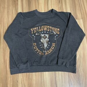 Yellowstone Dutton Ranch Long Sleeve Sweatshirt.